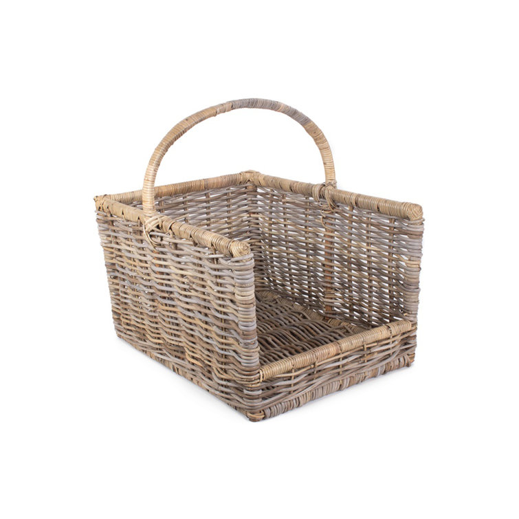 August Grove Tweedbrook Open Ended Log Carrier Basket & Reviews